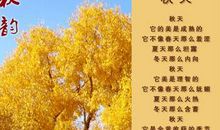 描写秋天的说说