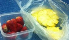 有人给送吃的心情说说