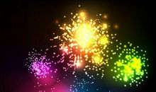 描写烟花美丽的句子