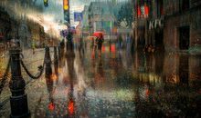 温馨的雨天问候短信