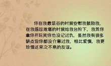 描写珍惜友谊的句子