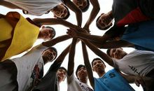 三一班押韵的口号