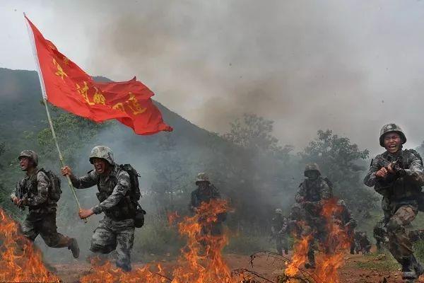 士兵是困难和挫折的胜利者
