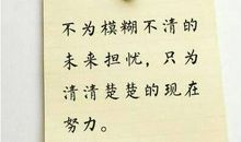 关于努力的励志句子20句