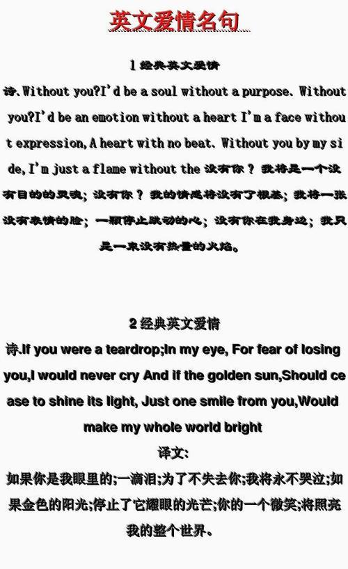 英文爱情经典语录2019 0