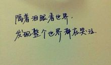 打动人心爱情表白说说