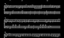 描写钢琴声的句子