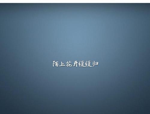 我希望有一天