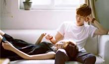 写给对象开心的句子