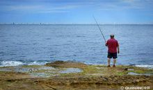 形容钓鱼悠闲句子