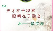 华罗庚名人名言