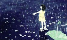 描写雨天心情的句子