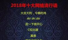 2018网络流行经典语