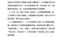 动作的好词好句