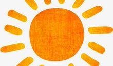 太阳大也开心的句子