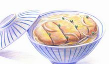 做美食开心的句子