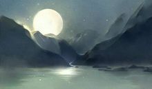 描写月亮的诗句 文艺的句子