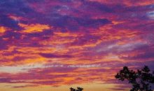 描写晚霞的古诗句