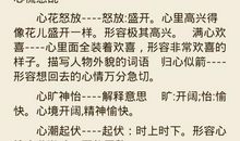 描写心情不好的成语