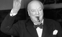 丘吉尔的座右铭英文