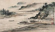 描写江景的词语