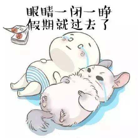 假期真的很快