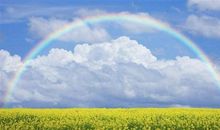 彩虹的正能量句子 朋友圈发彩虹配的文字