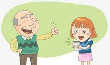 称赞老员工的话