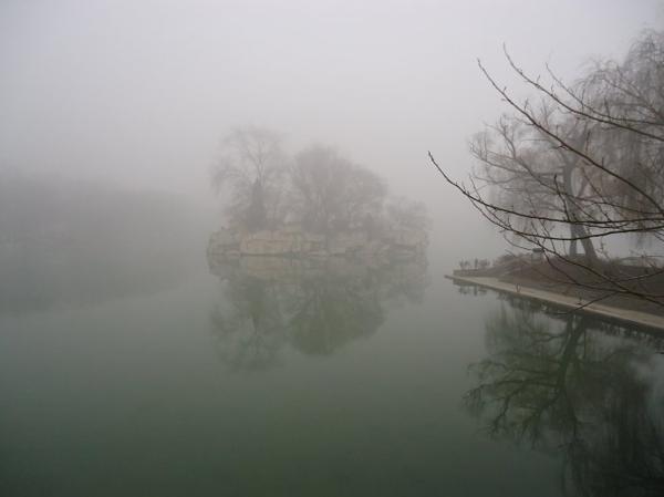 雾气浮起
