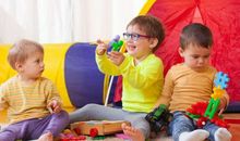 孩子一起玩开心的句子