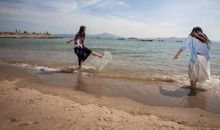 夏天玩水开心的句子