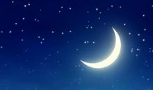 形容月亮拟人句