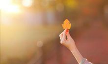 秋后出来玩开心的短句子