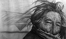 描写老人沧桑的句子