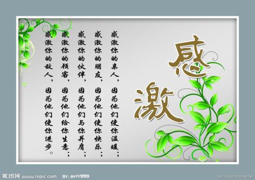 感恩老师的英语名言 0