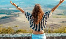 形容穷开心的短句子