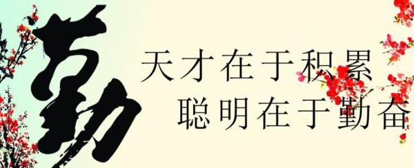勤奋的名人名言英语 0