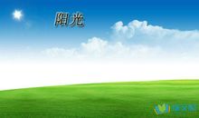 阳光灿烂心情好的说说句子