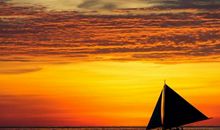 描写夕阳的句子