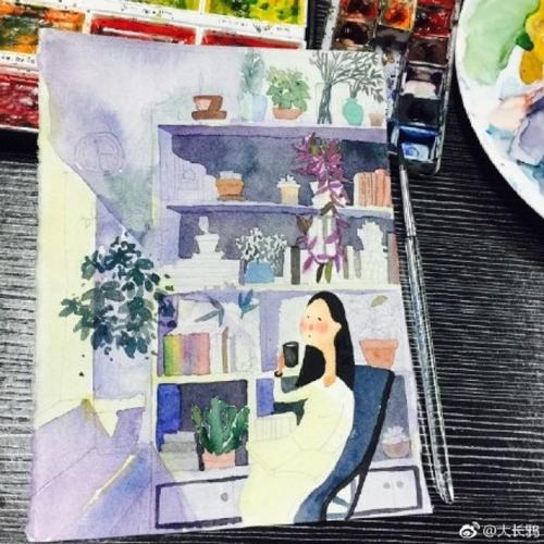 谈论他们的心情