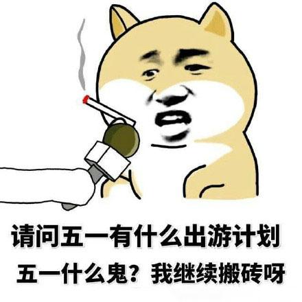 编辑准备了适合五一假期的发圈的搞笑句子