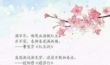 描写亲情友情的诗句