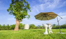 外面野餐很开心的句子