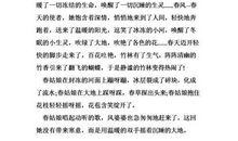 描写春雨优美的句子