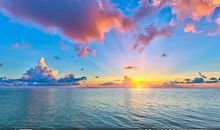 描写心静看风景的句子