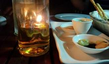 做烛光晚餐的说说