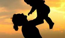 表达生娃很开心的句子