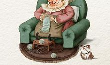 孙子与奶奶亲情的句子