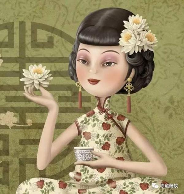 一个温柔的女人可以唤醒昏昏欲睡的宫殿