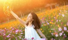 夕阳西下的心情句子